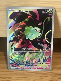 Bulbasaur 133/132 Mega Evolution Illustration Rare Pokemon TCG English NM/Mint - Image 1