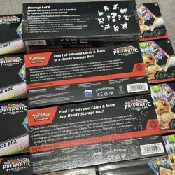 Pokemon TCG Prismatic Evolutions Surprise Box Lot of 11 Sealed Boxes - Image 2