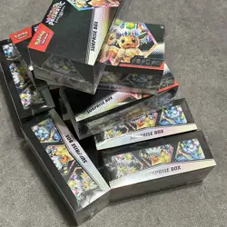 Pokemon TCG Prismatic Evolutions Surprise Box Lot of 11 Sealed Boxes - Image 3