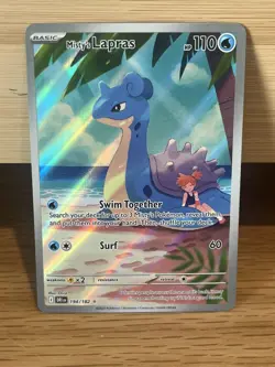Pokemon Misty's Lapras 194/182 Sv10: Destined Rivals Illustration Rare NM/Mint - Image 1