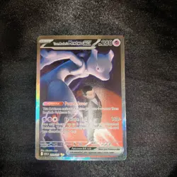 Team Rocket’s Mewtwo ex 281/217 SIR Secret Ascended Heroes Pokemon IN HAND MINT - Image 1