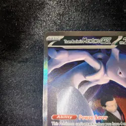 Team Rocket’s Mewtwo ex 281/217 SIR Secret Ascended Heroes Pokemon IN HAND MINT - Image 5