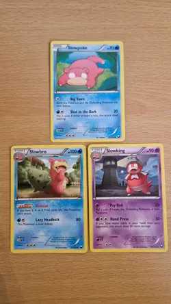 Pokemon TCG Dark Explorers Slowking/Bro/Poke Bundle - Image 1