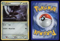 Scizor 7/90 Rare HGSS Undaunted Holo Pokemon - Image 3