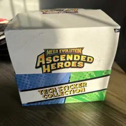 Pokemon Ascended Heroes Tech Sticker Collection- Box Of 12 - Image 1