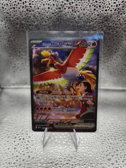 Pokemon TCG Ethan's Ho-Oh EX Sir 230/182 Destined Rivals Mint/Nm Condition - Image 1