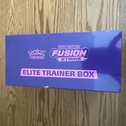 Pokemon TCG Sword & Shield - Fusion Strike ETB Elite Trainer Box - NEW Sealed - Image 2