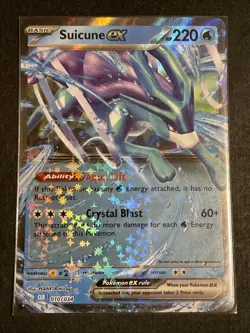 Suicune ex 010/034 CLB Classic Collection English Pokemon NM - Image 1