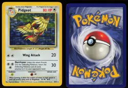 Pidgeot 8/64 Rare Jungle Holo NO SYMBOL ERROR Pokemon - Image 3