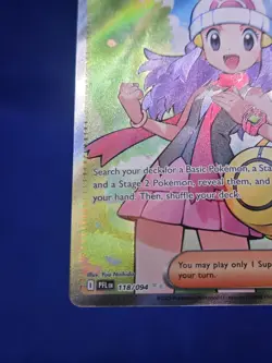 Pokemon Phantasmal Flames Dawn 118/094 Full Art Trainer Ultra Rare NM - Image 5