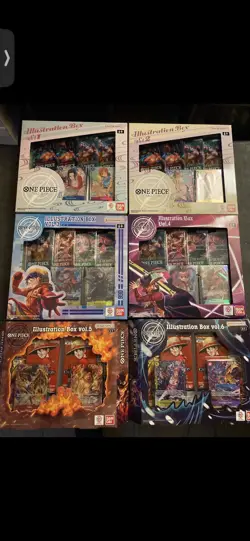 One Piece Illustration Box Set 1-6 Sealed Brand New - Image 1