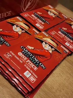 One Piece OP-13 Sleeved Booster Packs Factory Sealed (18) - Image 2