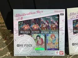 2025 Bandai OP One Piece Illustration Box Vol 1 And 2 Bundle In Hand New Sealed - Image 2