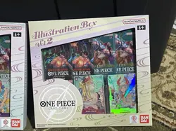 2025 Bandai OP One Piece Illustration Box Vol 1 And 2 Bundle In Hand New Sealed - Image 3