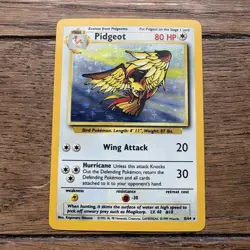 Pidgeot 8/64 Jungle Holo Rare Unlimited Holofoil Pokemon TCG Card - Image 1