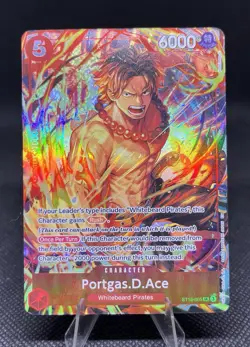 Portgas.D.Ace (Illustration Box Vol.5) ST15-005 One Piece Promotion Cards Foil - Image 1