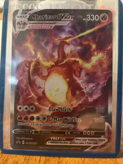 Pokemon TCG Charizard VMAX SWSH261 Black Star Promos Holo Card NM Condition - Image 1
