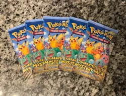 Pokemon TCG • Sealed Mystery Pack • 10 Cards 3 Guaranteed Hits (RH / Holo / etc) - Image 2