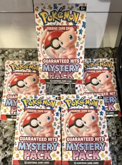Pokemon TCG • Sealed Mystery Pack • 10 Cards 3 Guaranteed Hits (RH / Holo / etc) - Image 1