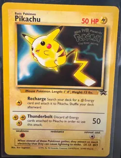 Pokemon WB Movie Promo Lot (3 cards) 1999 - Pikachu, Mewtwo, Electabuzz - NM/LP - Image 1