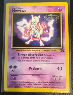 Pokemon WB Movie Promo Lot (3 cards) 1999 - Pikachu, Mewtwo, Electabuzz - NM/LP - Image 3