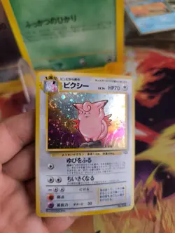 Pokemon Karte Card Clefable Pixi Jungle Dschungel 1996 Vintage Holo Wotc NM- - Image 5