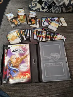 AVATAR THE LAST AIRBENDER QUICKSTRIKE TRADING CARD GAME 2 PLAYER STARTER SET - Image 1