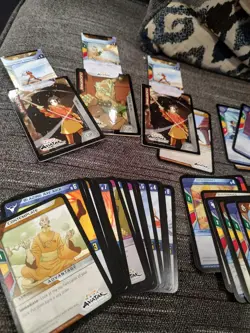 AVATAR THE LAST AIRBENDER QUICKSTRIKE TRADING CARD GAME 2 PLAYER STARTER SET - Image 4