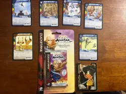 Avatar The Last Airbender - Master of Elements 10 Card Booster Pack / Malu Card - Image 1