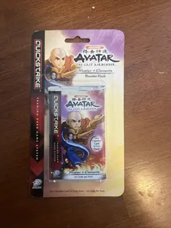 Avatar The Last Airbender - Master of Elements 10 Card Booster Pack / Malu Card - Image 2
