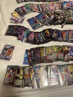 Dragon Ball Super Fusion World Cards Plus Foils Lot 900+ Cards Holos More - Image 3