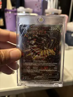 Giratina v Alternate Full Art Holo Card 186/196 Swsh11: Lost Origin Mint Raw - Image 1