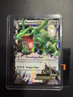 Pokemon TCG Rayquaza EX Ultra Rare Card 75/108 XY: Roaring Skies - Image 1