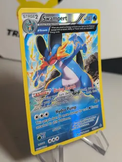 Swampert (Alpha) 36/160 Holo Rare XY - Primal Clash Pokemon Card - LP - Image 2