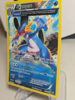 Swampert (Alpha) 36/160 Holo Rare XY - Primal Clash Pokemon Card - LP - Image 3