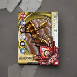 Bakugan:Battle Brawlers | Subterra 🏔 Rattleoid | 430G | + Gold Gate Card Match - Image 3
