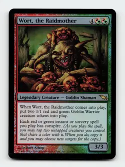 Wort, the Raidmother Shadowmoor FOIL Magic The Gathering MTG Card - Image 1