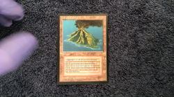 VOLCANIC ISLAND Dual Land 1994 Revised FBB Italian MTG Unplayed Near Mint - Image 2