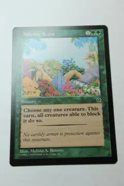 MTG Alluring Scent x1- -Portal Second Age-Lightly Played - Image 1