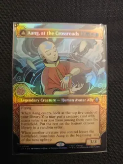 Aang, at the Crossroads (Showcase) Avatar: The Last Airbender Foil - Image 1