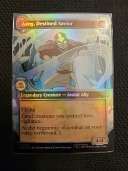 Aang, at the Crossroads (Showcase) Avatar: The Last Airbender Foil - Image 2