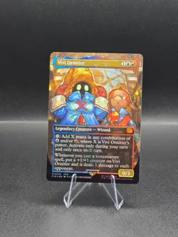 Vivi Ornitier (Borderless) (Chocobo Track Foil) (Magic The Gathering) Near Mint - Image 2