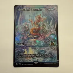 Harmonized Crescendo FOIL Showcase 384 Lorwyn Eclipsed ECL MTG Mythic Unplayed - Image 1