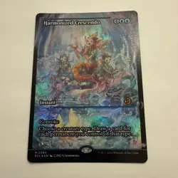 Harmonized Crescendo FOIL Showcase 384 Lorwyn Eclipsed ECL MTG Mythic Unplayed - Image 2