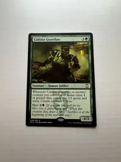 Caldaia Guardian LP Streets of New Capenna Magic The Gathering Lightly Played - Image 1