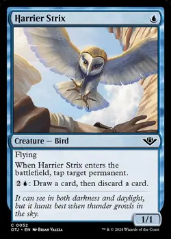 [MTG] Harrier Strix (0052) (OTJ) NM - Image 1