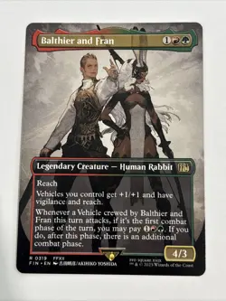 Balthier and Fran - Extended Art - Final Fantasy - Near Mint - Image 1