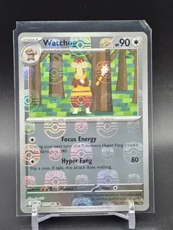 Watchog Master Ball Pattern 73/86 Pokemon TCG Uncommon Holo - DC113 - Image 1