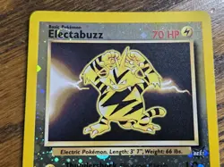 Pokemon Reverse Holo Best Promo Electabuzz #1 (Not Played),**2-swirls** - Image 2