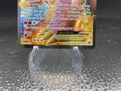 Pokemon TCG XY Steam Siege Volcanion EX (Full Art) 107/114 - Image 4